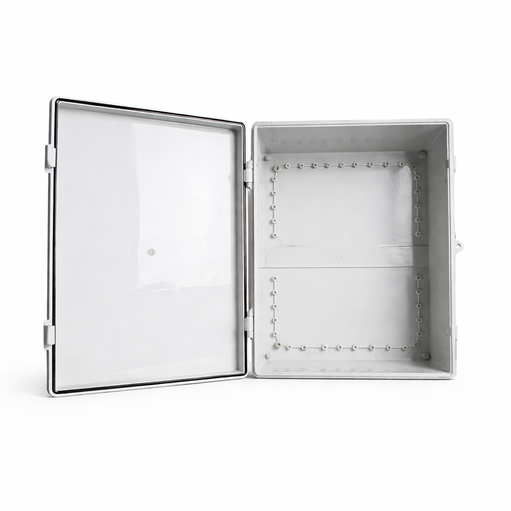 Biig-Energy-Enclosure-BE-BT-ABS390290160-WHT-in.png Box Type ABS Plastic Enclosure White 390 x 290 x160 (HxWxD) - Image 1