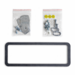 Box Type Carbon Steel Enclosure Powder Coated Grey 600x400x200(HxWxD) - Image 3