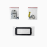 Box Type Galvanized Steel Enclosure Powder Coated Grey 300x200x150mm (HxWxD) - Image 3
