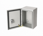 Box Type Carbon Steel Enclosure Powder Coated Grey 300x200x150(HxWxD)