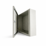 Box Type Carbon Steel Enclosure Powder Coated Grey 400x400x250(HxWxD) - Image 2